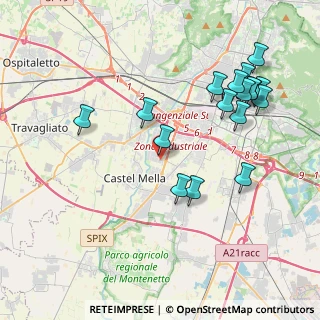 Mappa Via Luigi, 25125 Brescia BS, Italia (4.31882)