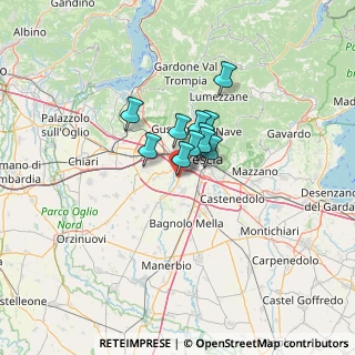 Mappa Via Luigi Abbiati, 25125 Brescia BS, Italia (6.91364)