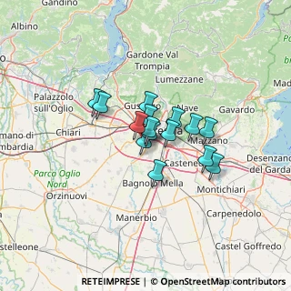 Mappa Via Luigi Abbiati, 25125 Brescia BS, Italia (7.96533)
