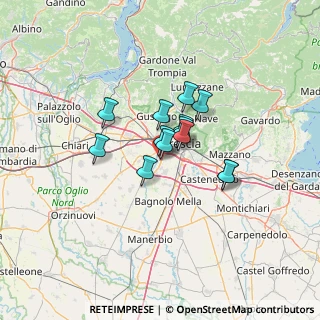 Mappa Via Luigi Abbiati, 25125 Brescia BS, Italia (8.33077)