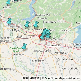 Mappa Via Luigi Abbiati, 25131 Brescia BS, Italia (15.62909)