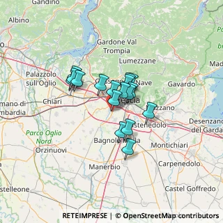 Mappa Via Luigi Abbiati, 25125 Brescia BS, Italia (8.50529)