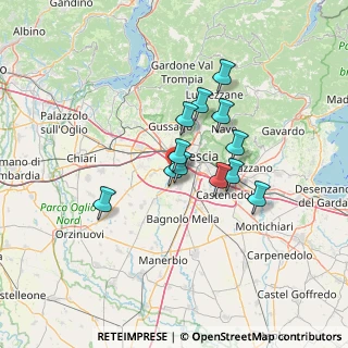 Mappa Via Luigi Abbiati, 25125 Brescia BS, Italia (9.9775)