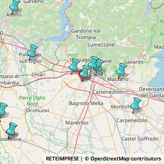 Mappa Via Luigi Abbiati, 25125 Brescia BS, Italia (23.09833)