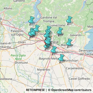 Mappa Via Luigi Abbiati, 25125 Brescia BS, Italia (9.92706)