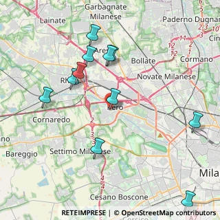 Mappa Via Mario Greppi, 20016 Pero MI, Italia (4.39909)