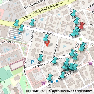 Mappa Via Berlino, 30016 Lido di Jesolo VE, Italia (0.17192)