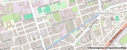 Mappa Milão
