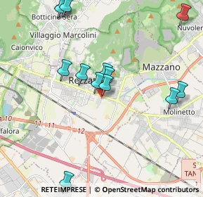 Mappa Via dei Mille, 25086 Rezzato BS, Italia (2.12462)
