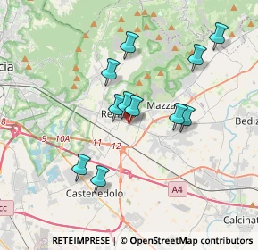 Mappa Via dei Mille, 25086 Rezzato BS, Italia (3.16909)