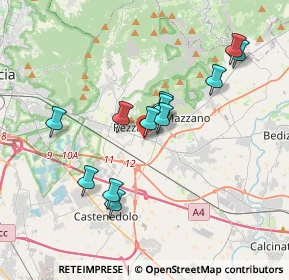 Mappa Via dei Mille, 25086 Rezzato BS, Italia (3.2825)