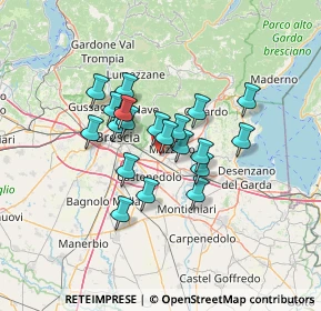 Mappa Via dei Mille, 25086 Rezzato BS, Italia (9.8335)