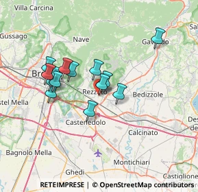 Mappa Via dei Mille, 25086 Rezzato BS, Italia (5.84286)