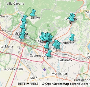 Mappa Via dei Mille, 25086 Rezzato BS, Italia (5.72294)