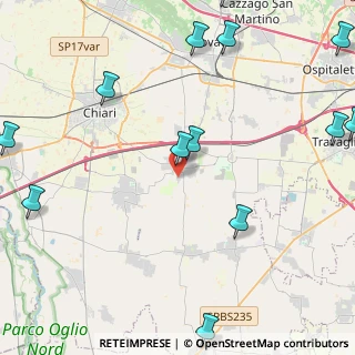 Mappa Via XXIV Maggio, 25030 Castrezzato BS, Italia (6.23692)