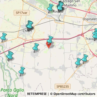 Mappa Via XXIV Maggio, 25030 Castrezzato BS, Italia (6.082)