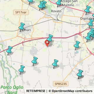 Mappa Via XXIV Maggio, 25030 Castrezzato BS, Italia (7.041)