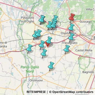 Mappa Via XXIV Maggio, 25030 Castrezzato BS, Italia (6.81824)