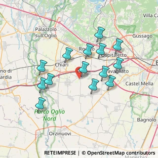 Mappa Via XXIV Maggio, 25030 Castrezzato BS, Italia (6.74929)