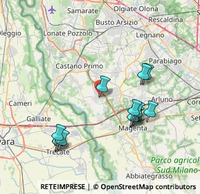 Mappa Via San Fermo, 20012 Cuggiono MI, Italia (7.51923)