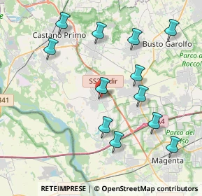 Mappa Via San Fermo, 20012 Cuggiono MI, Italia (4.24417)