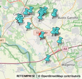 Mappa Via San Fermo, 20012 Cuggiono MI, Italia (4.0165)