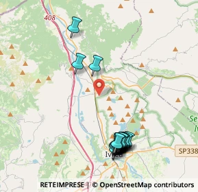 Mappa Via Olmetto, 10013 Borgofranco d'Ivrea TO, Italia (4.5595)