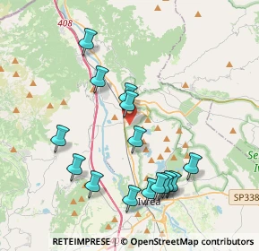 Mappa Via Olmetto, 10013 Borgofranco d'Ivrea TO, Italia (3.99667)