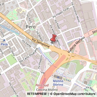 Mappa Via XXV Aprile, 20016 Pero MI, Italia, 20016 Pero, Milano (Lombardia)