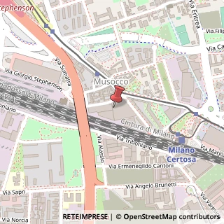 Mappa Via Antonio Mambretti, 9, 20157 Milano, Milano (Lombardia)