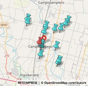 Mappa Via Madonnetta, 35011 Campodarsego PD, Italia (3.04067)