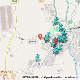 Mappa Via Covo, 24054 Calcio BG, Italia (0.4815)
