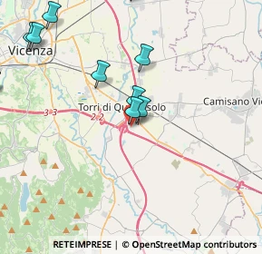 Mappa Via Brescia, 36040 Vicenza VI, Italia (4.99091)