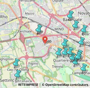 Mappa Via Giovanni Boccaccio, 20016 Pero MI, Italia (2.64706)