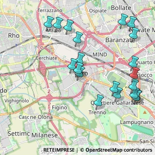 Mappa Via Giovanni Boccaccio, 20016 Pero MI, Italia (2.4095)