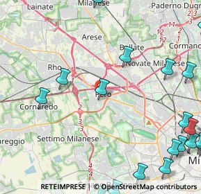 Mappa Via Giovanni Boccaccio, 20016 Pero MI, Italia (6.693)