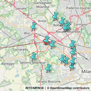 Mappa Via Giovanni Boccaccio, 20016 Pero MI, Italia (4.38375)
