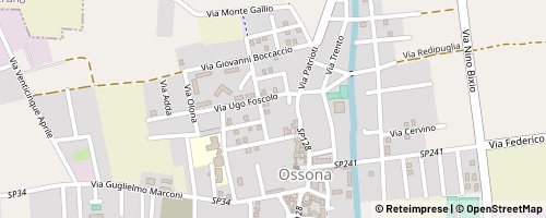 Mappa Ossona