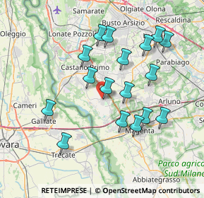 Mappa Via Concordato, 20012 Cuggiono MI, Italia (7.17118)