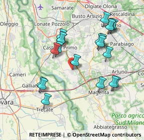 Mappa Via Concordato, 20012 Cuggiono MI, Italia (7.7)