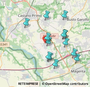 Mappa Via Concordato, 20012 Cuggiono MI, Italia (3.57846)