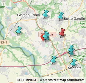 Mappa Via Concordato, 20012 Cuggiono MI, Italia (3.91)