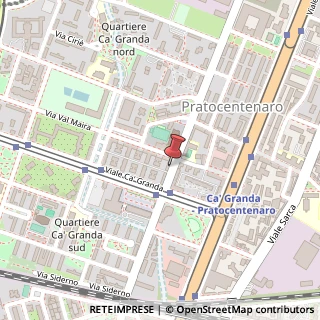 Mappa Viale Giovanni Suzzani, 19, 20162 Milano, Milano (Lombardia)