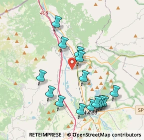 Mappa Via Mario Clemente, 10013 Borgofranco d'Ivrea TO, Italia (4.01867)