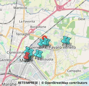 Mappa Via Siusi, 30174 Venezia VE, Italia (1.63769)