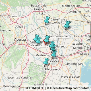 Mappa Unnamed Road, 35016 Piazzola sul Brenta PD, Italia (9.98091)