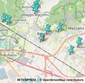 Mappa Via Alessandro Manzoni, 25086 Rezzato BS, Italia (2.89462)