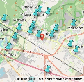Mappa Via Alessandro Manzoni, 25086 Rezzato BS, Italia (2.53)