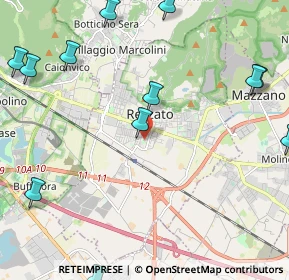 Mappa Via Alessandro Manzoni, 25086 Rezzato BS, Italia (2.9575)