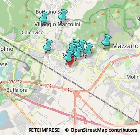 Mappa Via Alessandro Manzoni, 25086 Rezzato BS, Italia (1.19182)